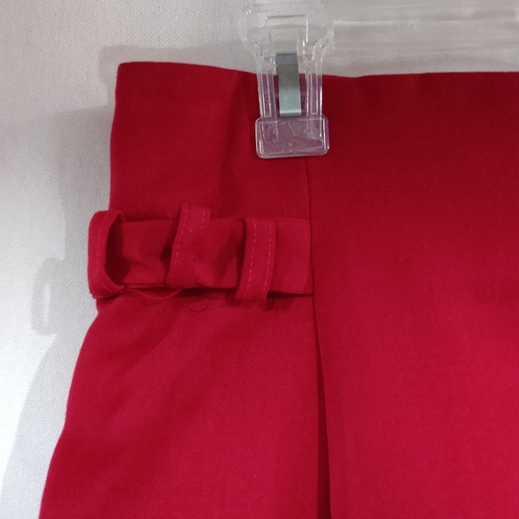 West Bay Women's Red Wool Straight Size 16 - Picture 3 of 7